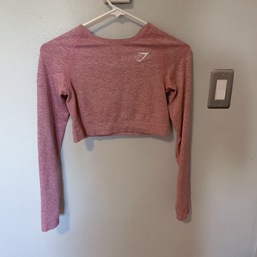 Gymshark Dusty Pink Vital Seamless Crop Top